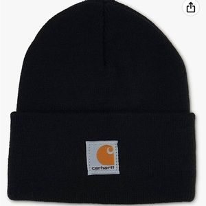 Like new Youth Carhartt Black Beanie (One size fits most the tag says).